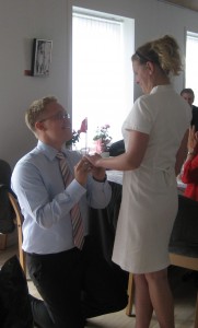 Hun sagde JA!!!