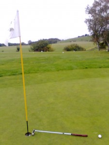 tæt på hole-in-one Så tæt på har jeg aldrig været